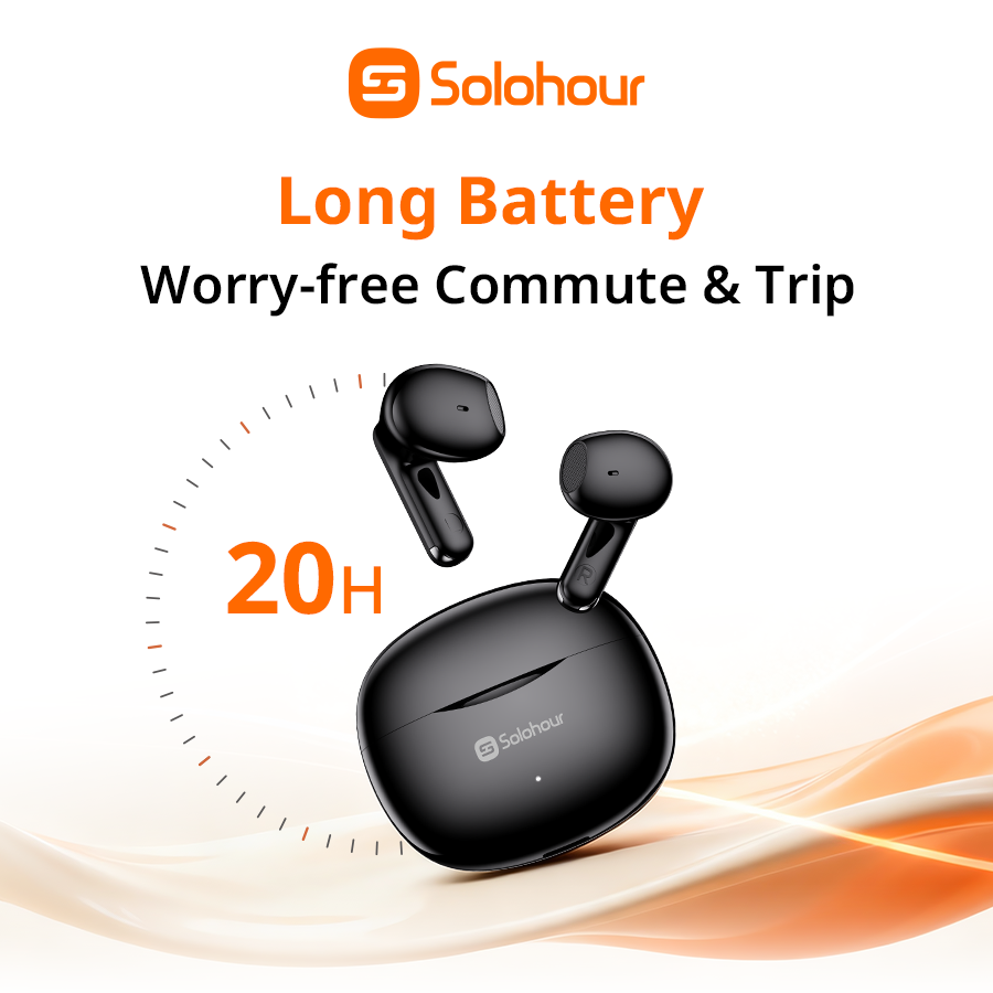 SolBuds ST9 True Wireless Earbuds  Semi-In-Ear