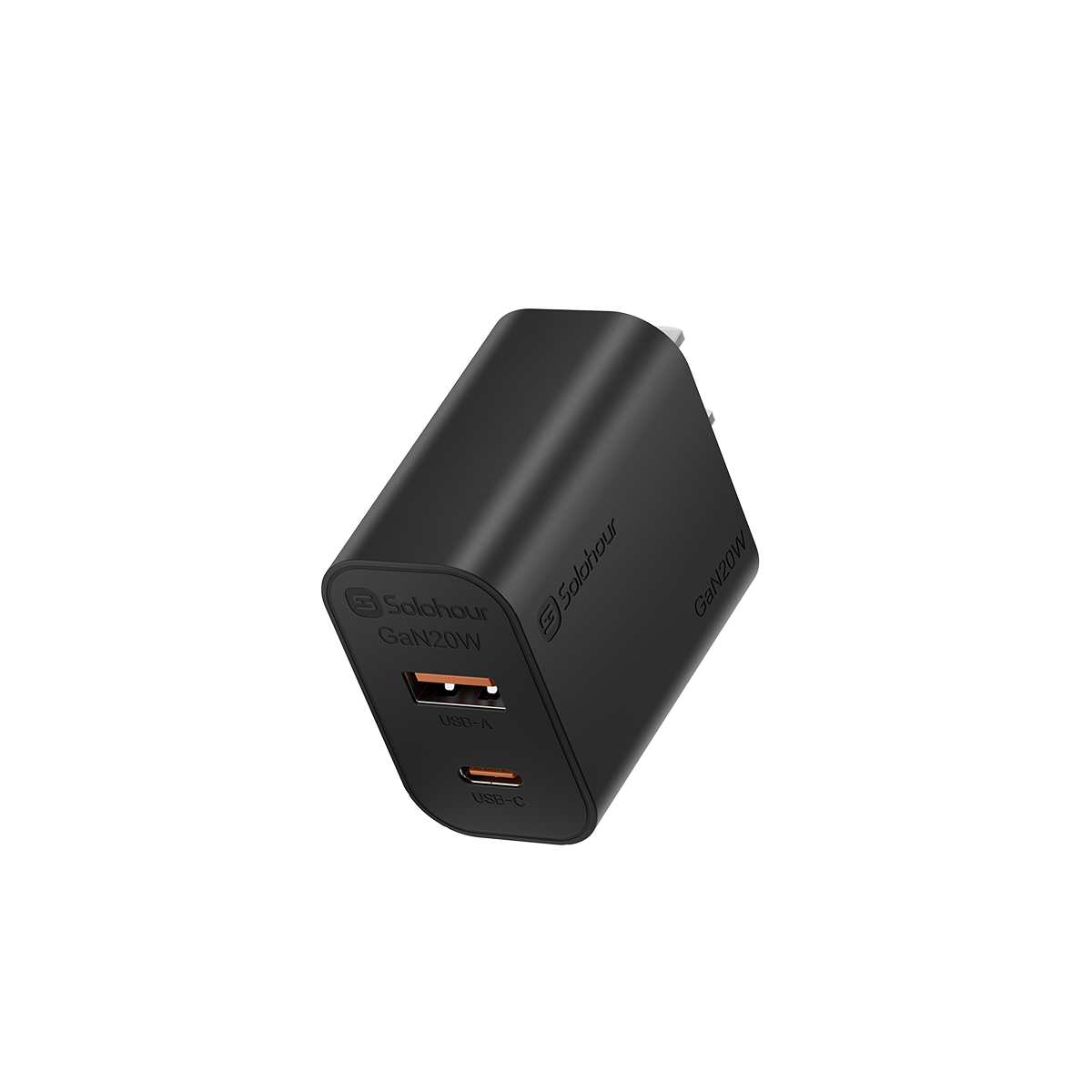 GaN 20W Fast Charger (2 Port | USB C + USB A)