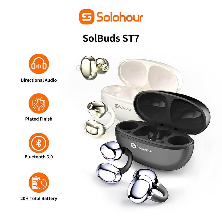Solbuds ST7  Clip-On Earbuds
