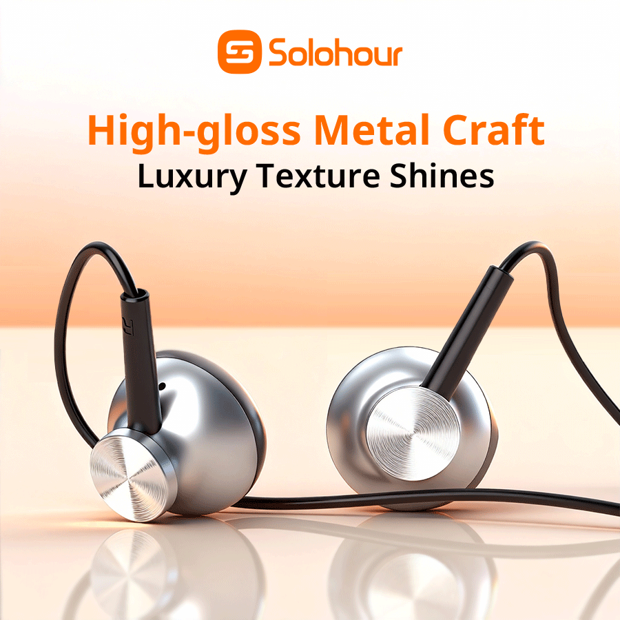 SolCord W02 Wired Earphones